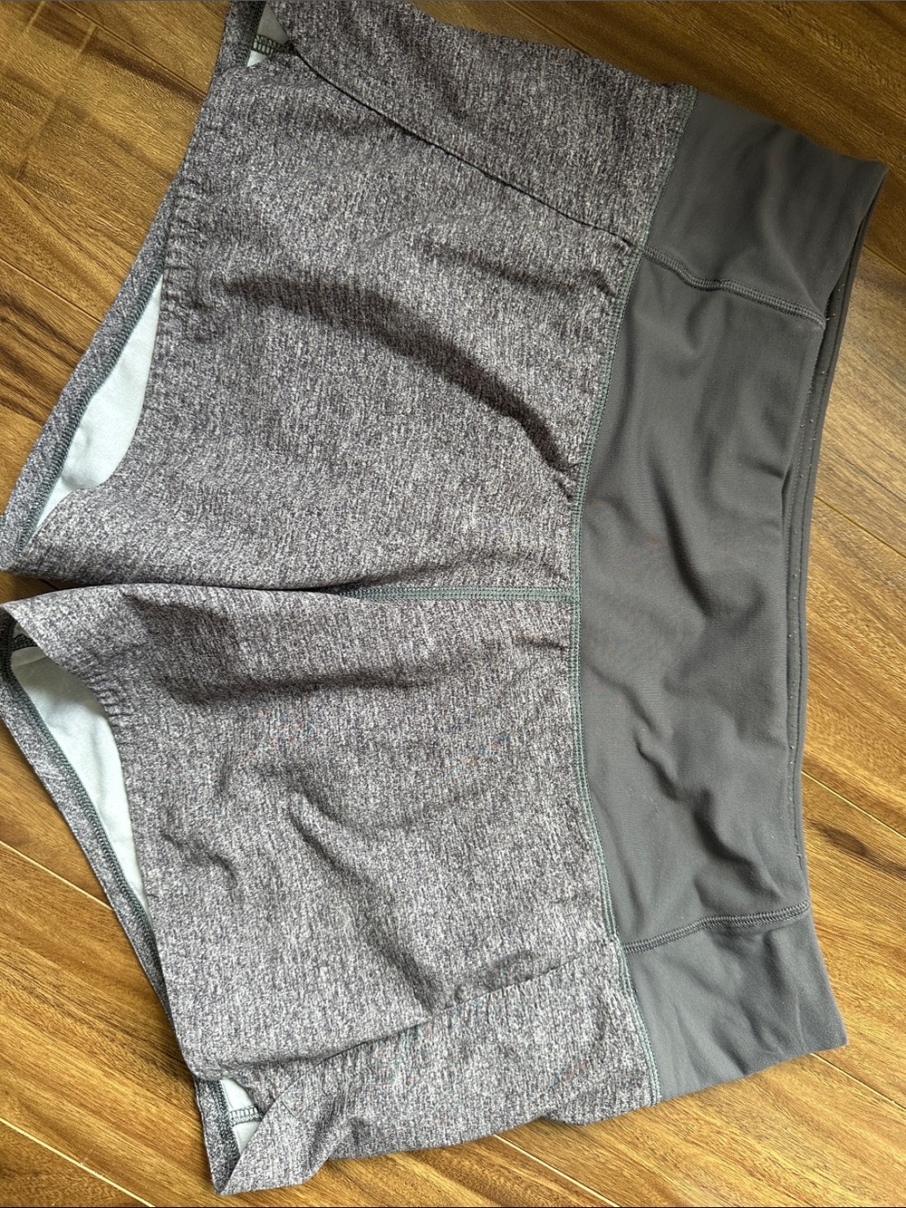 lululemon athletica Gray Heather Athletic Shorts